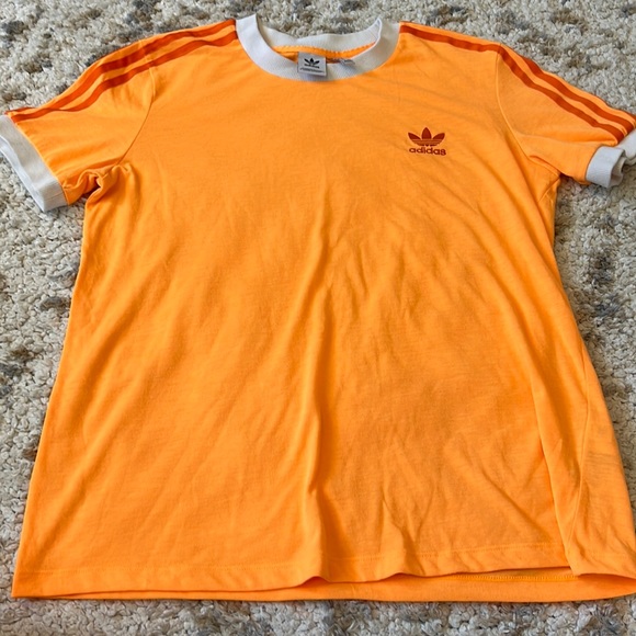 adidas Tops Adidas Retro Neon Shirt Poshmark